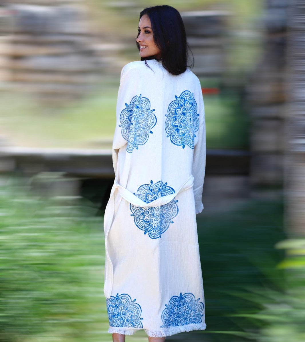 Turkish Towel Kimono Kaftan Bathrobe