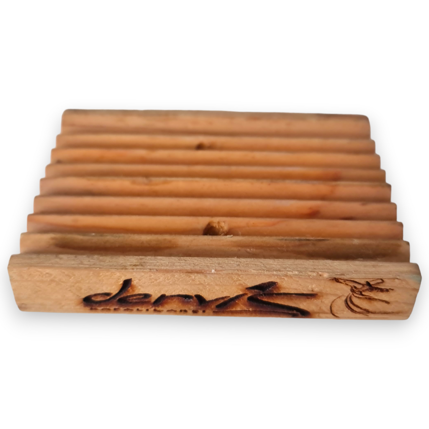 Hand-Made Olive Wood Soap Dish