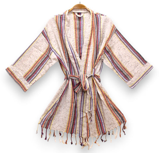 Hand-Made Turkish Towel Kimono Jacket