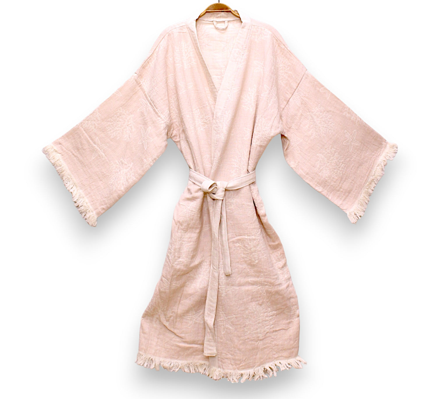 Hand-Made Turkish Towel Kimono Robe Kaftan