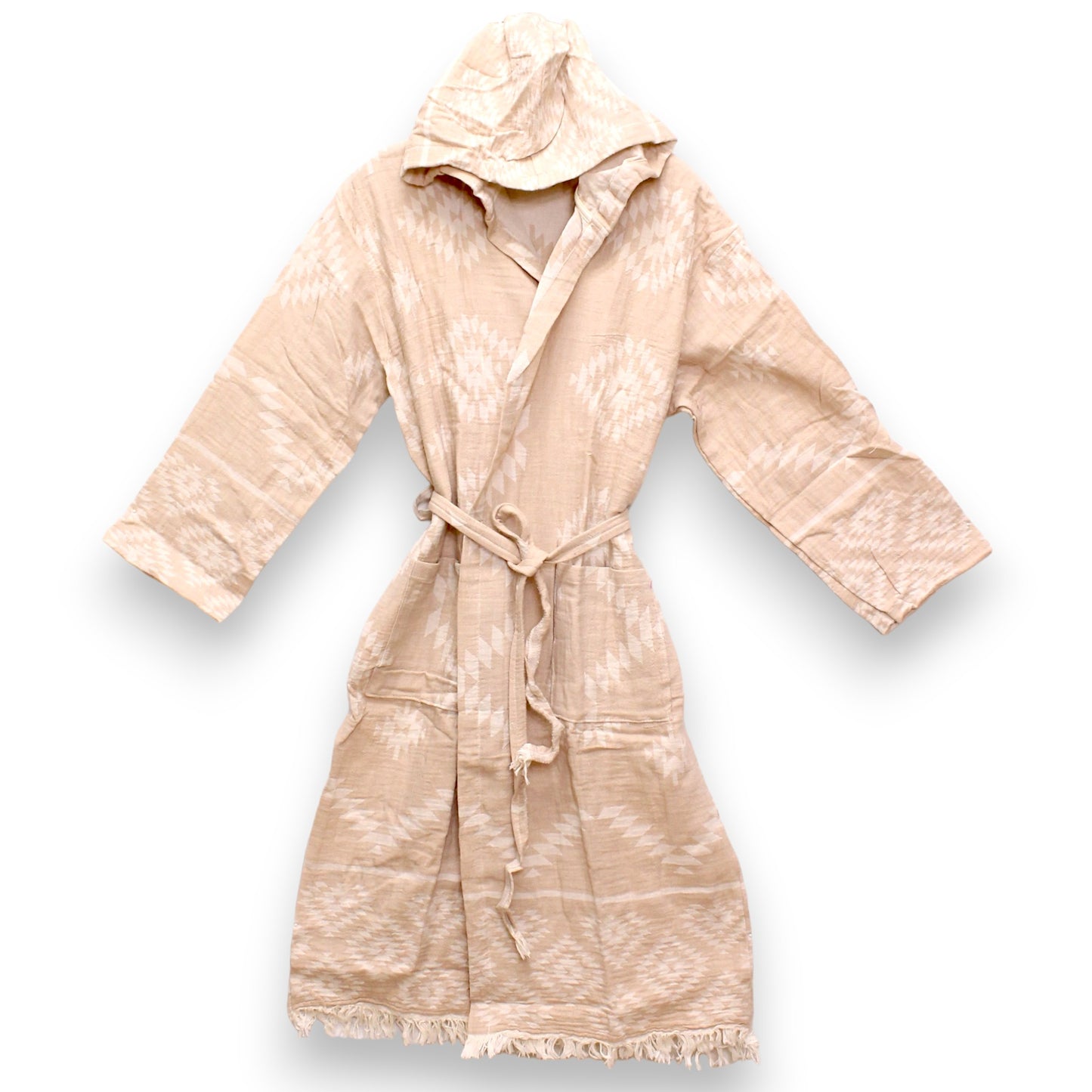 Hand-Made Turkish Towel Kimono Robe Kaftan