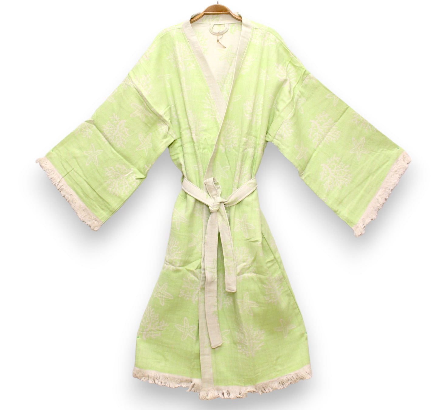 Hand-Made Turkish Towel Kimono Robe Kaftan