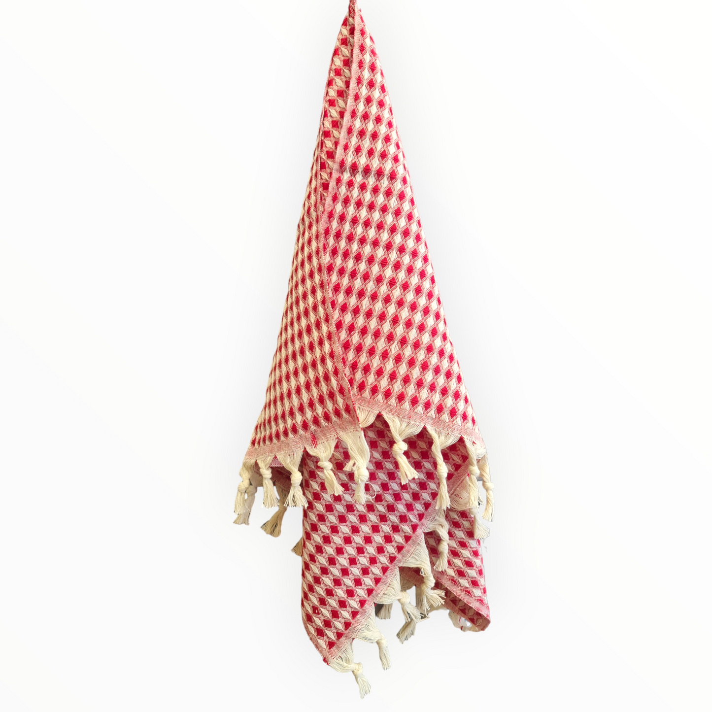 Hand-Woven Natural Turkish Cotton Hand Towel