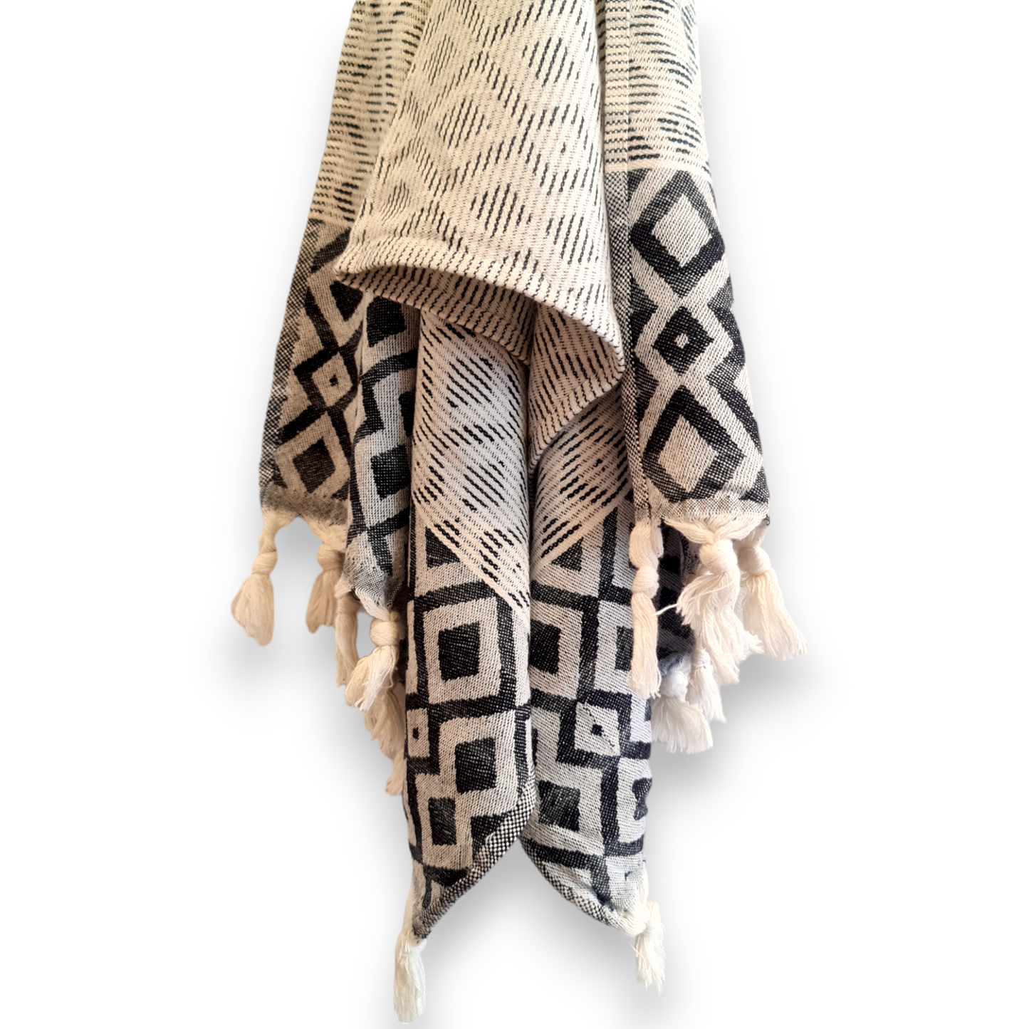 Hand-Woven Natural Turkish Cotton Hand Towel