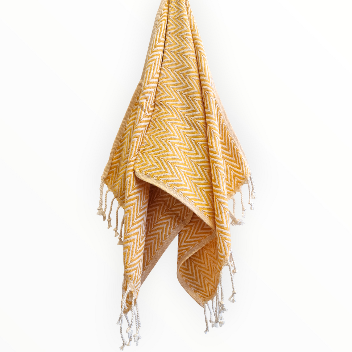 Hand-Woven Natural Turkish Cotton Hand Towel