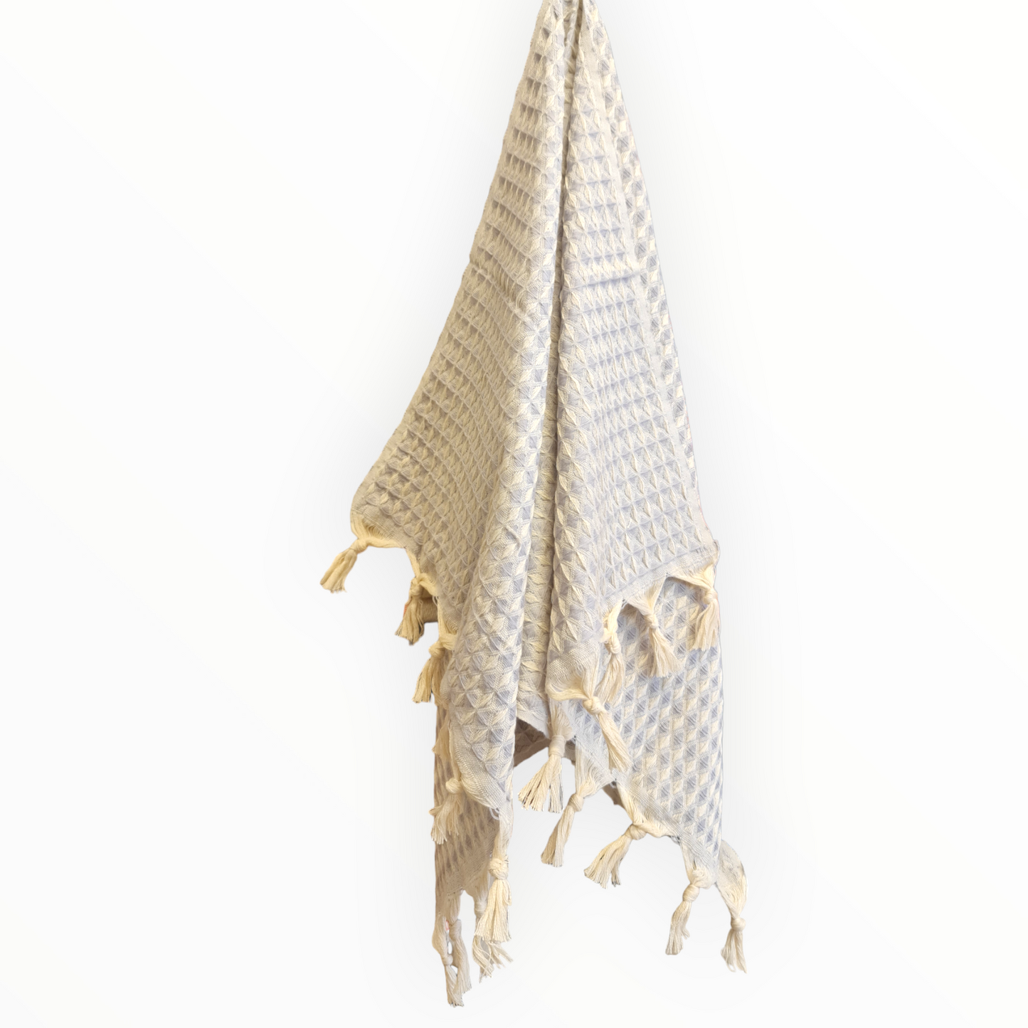 Hand-Woven Natural Turkish Cotton Hand Towel