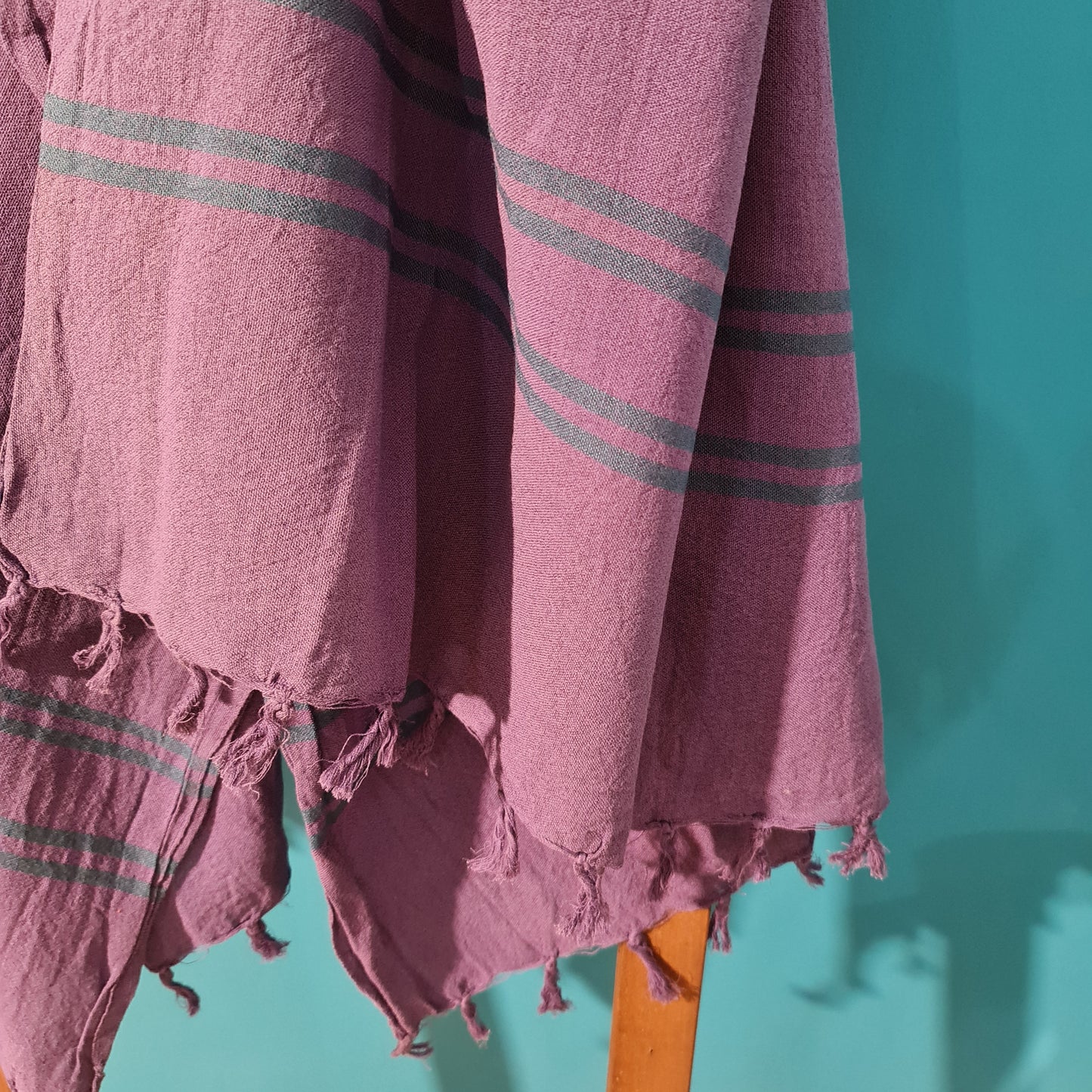 Hand-Woven Pure Silk Turkish Towel Pestemal
