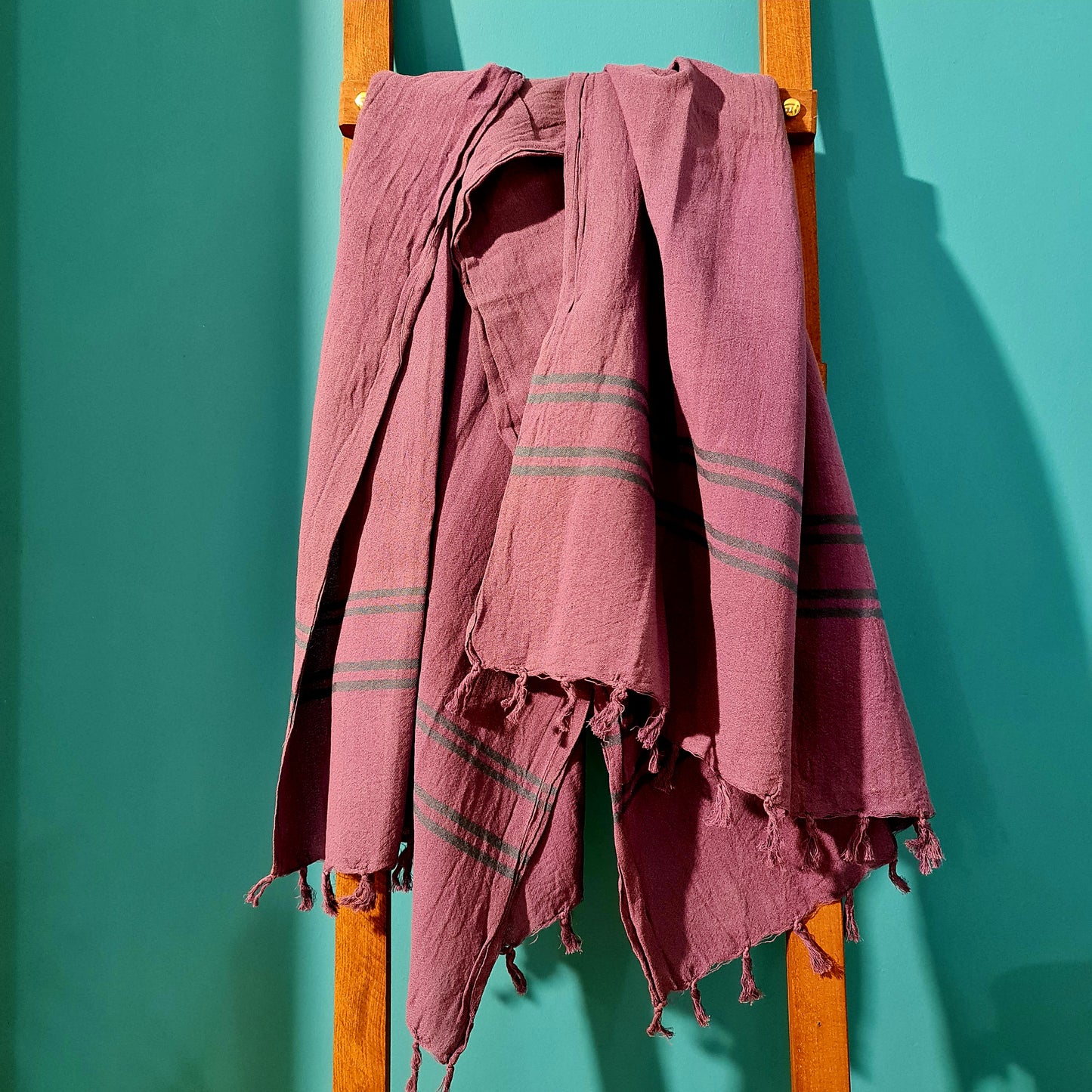 Hand-Woven Pure Silk Turkish Towel Pestemal