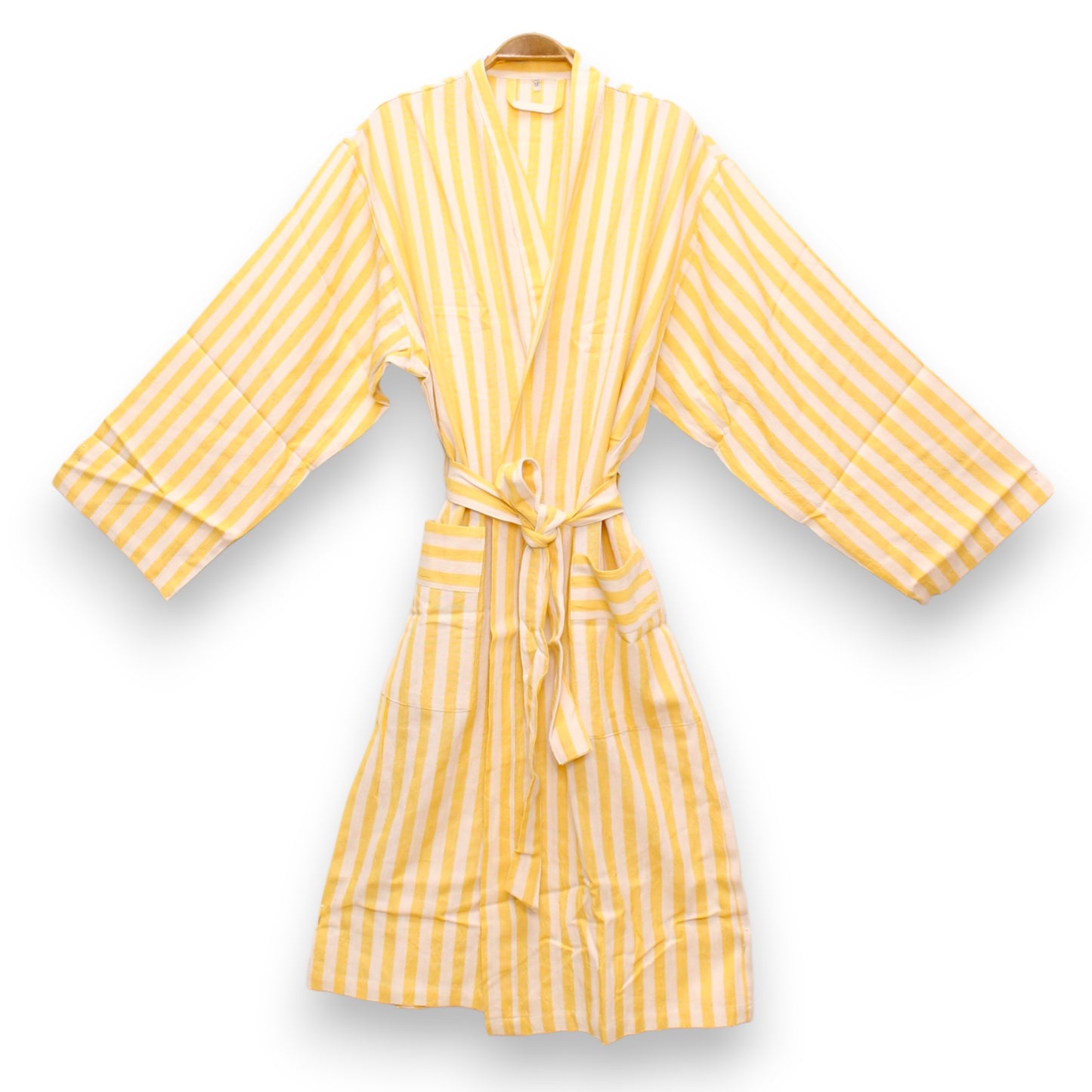 Hand Woven Linen Antiochia Pestemal Bathrobe