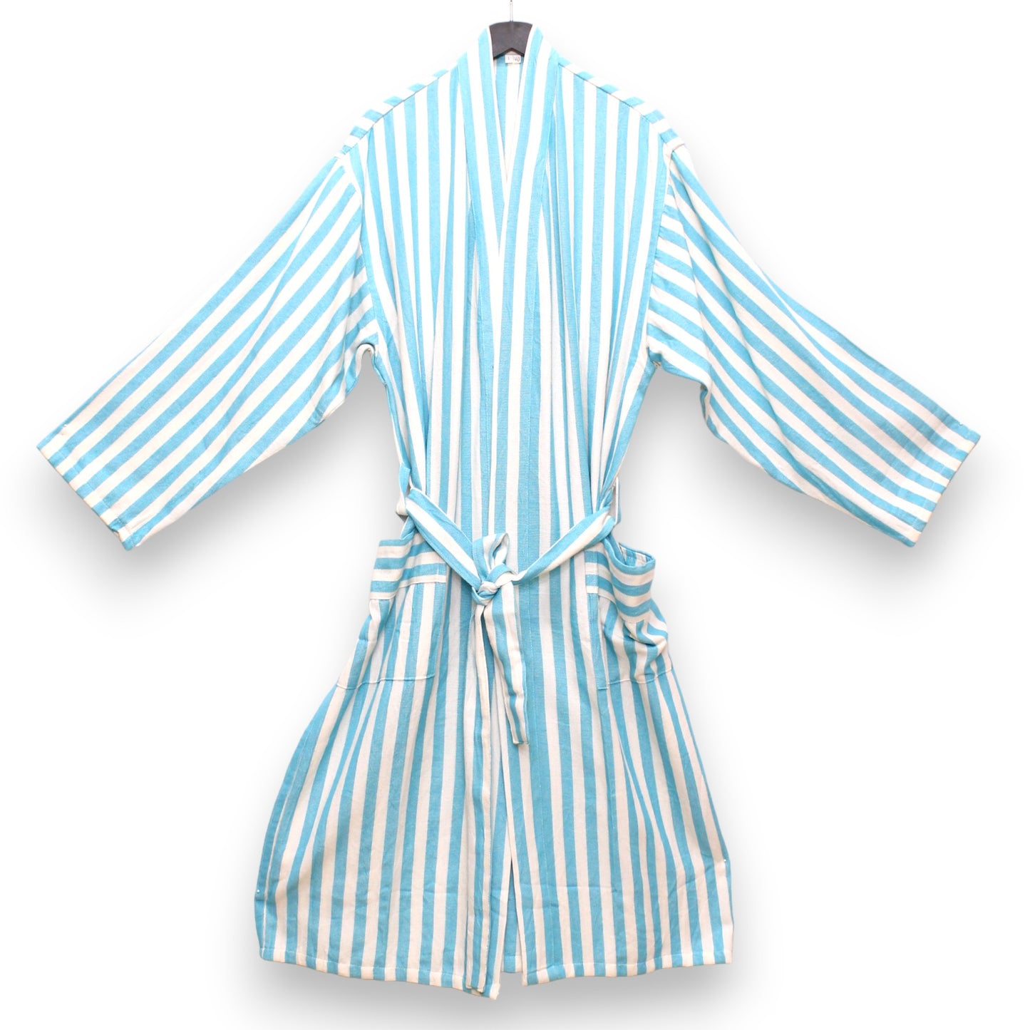 Hand Woven Linen Antiochia Pestemal Bathrobe