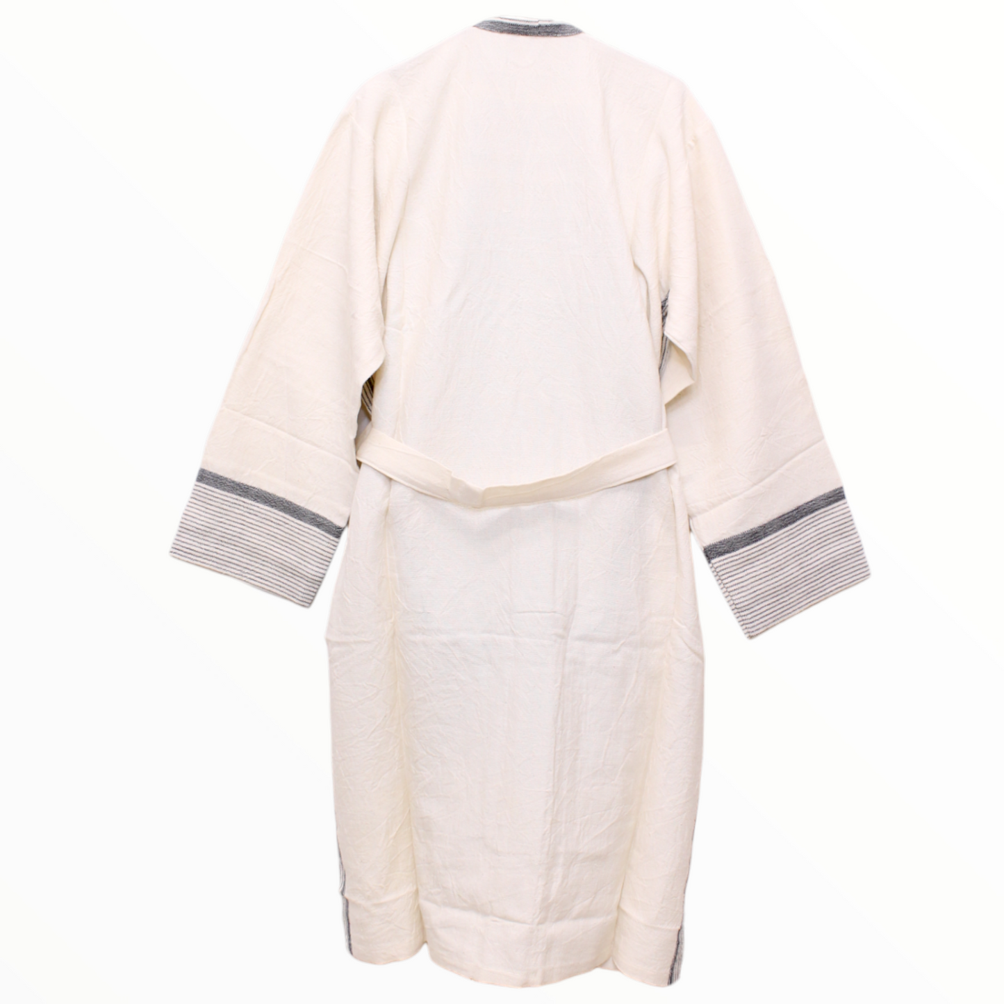 Hand Woven Linen Unisex Turkish Towel Pestemal Bathrobe