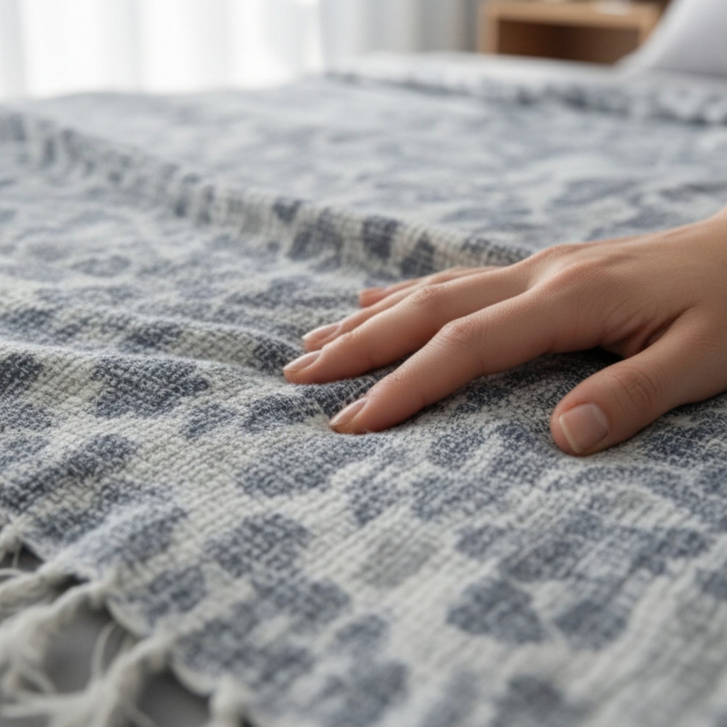 Leopard Design 4-Layer Muslin Bedspread – Elegant, Comfortable & Naturally Crafted