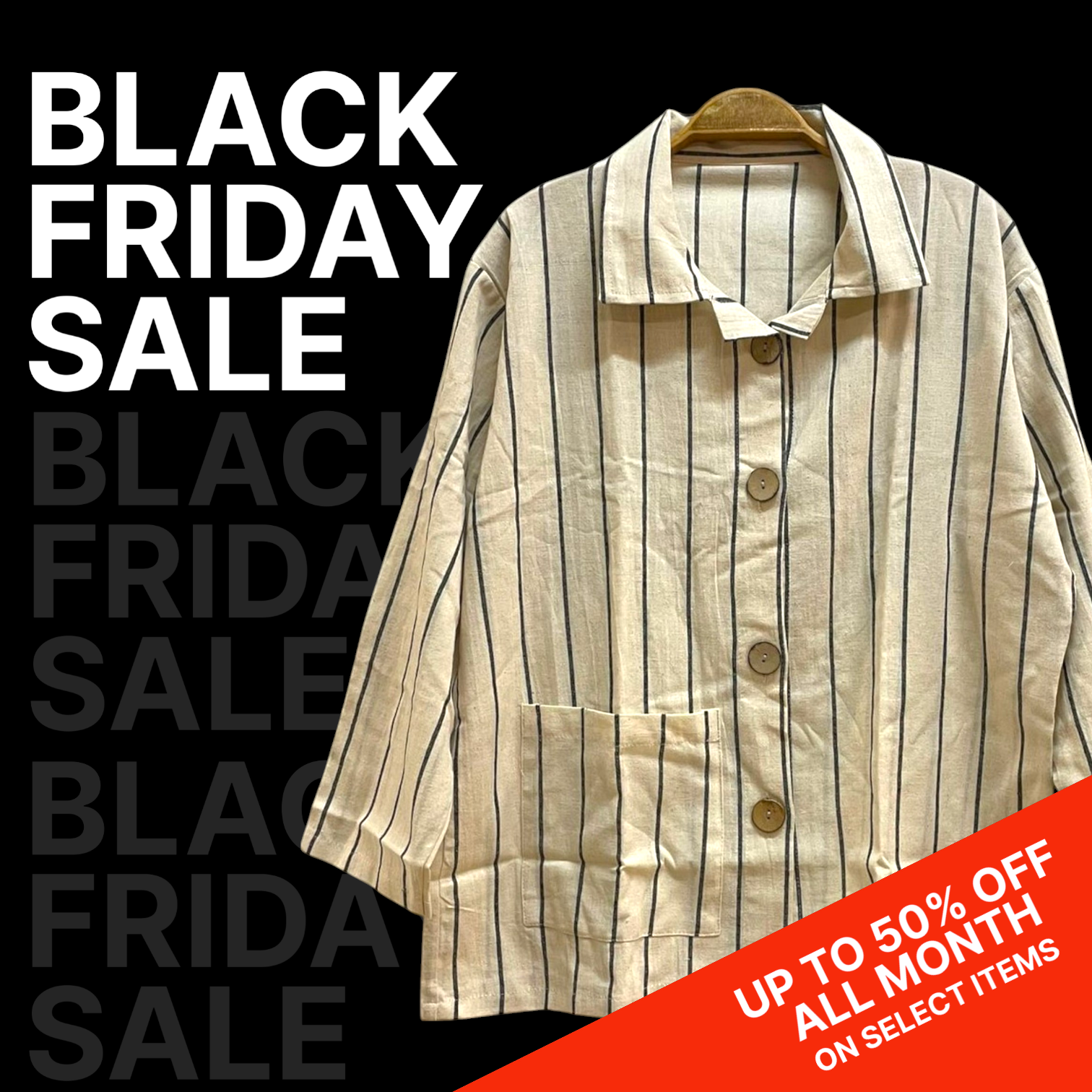 Hand-Woven Linen Men's Shirt Dervis Natural Textile Hand-Woven Linen Men's Shirt Dervis Natural Textile
