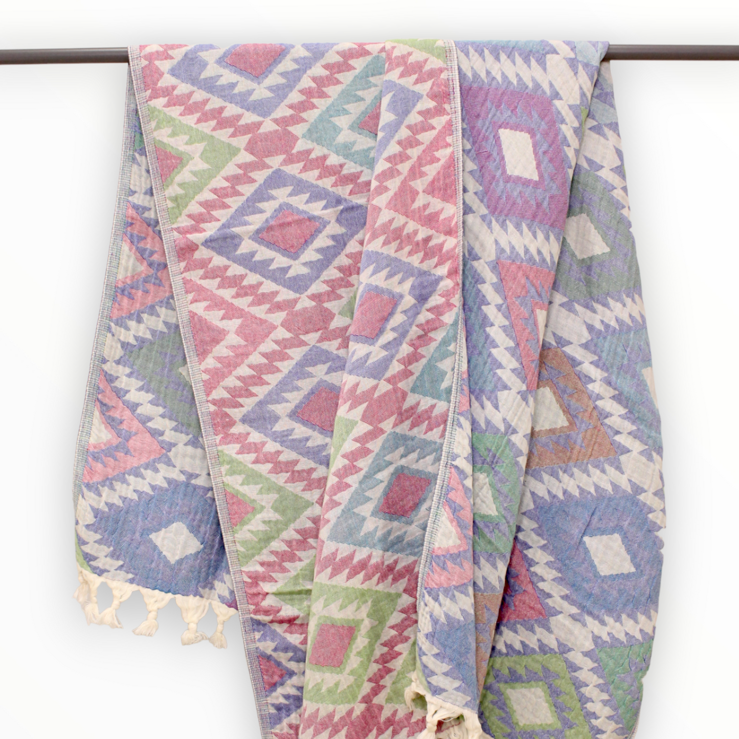Natural Cotton Hand Woven Turkish Towel Pestemal