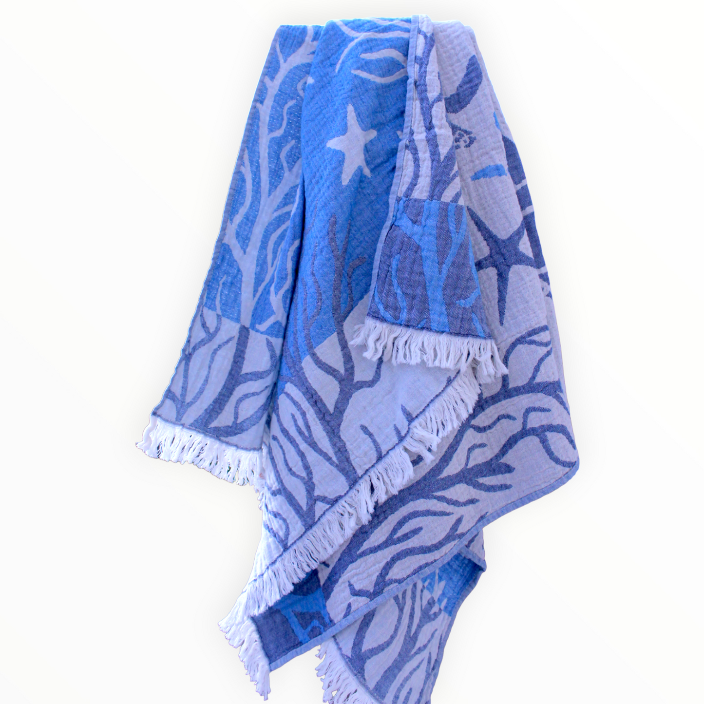 Natural Cotton Hand Woven Turkish Towel Pestemal