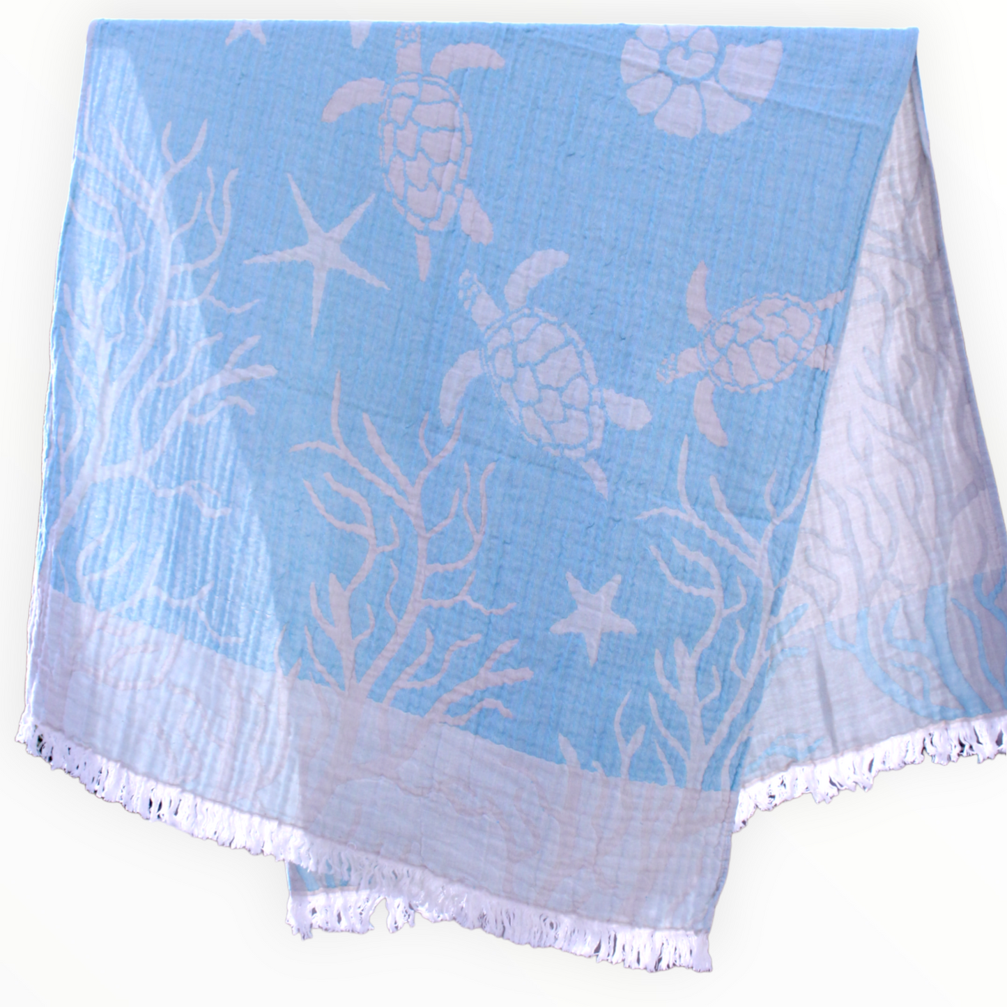 Natural Cotton Hand Woven Turkish Towel Pestemal