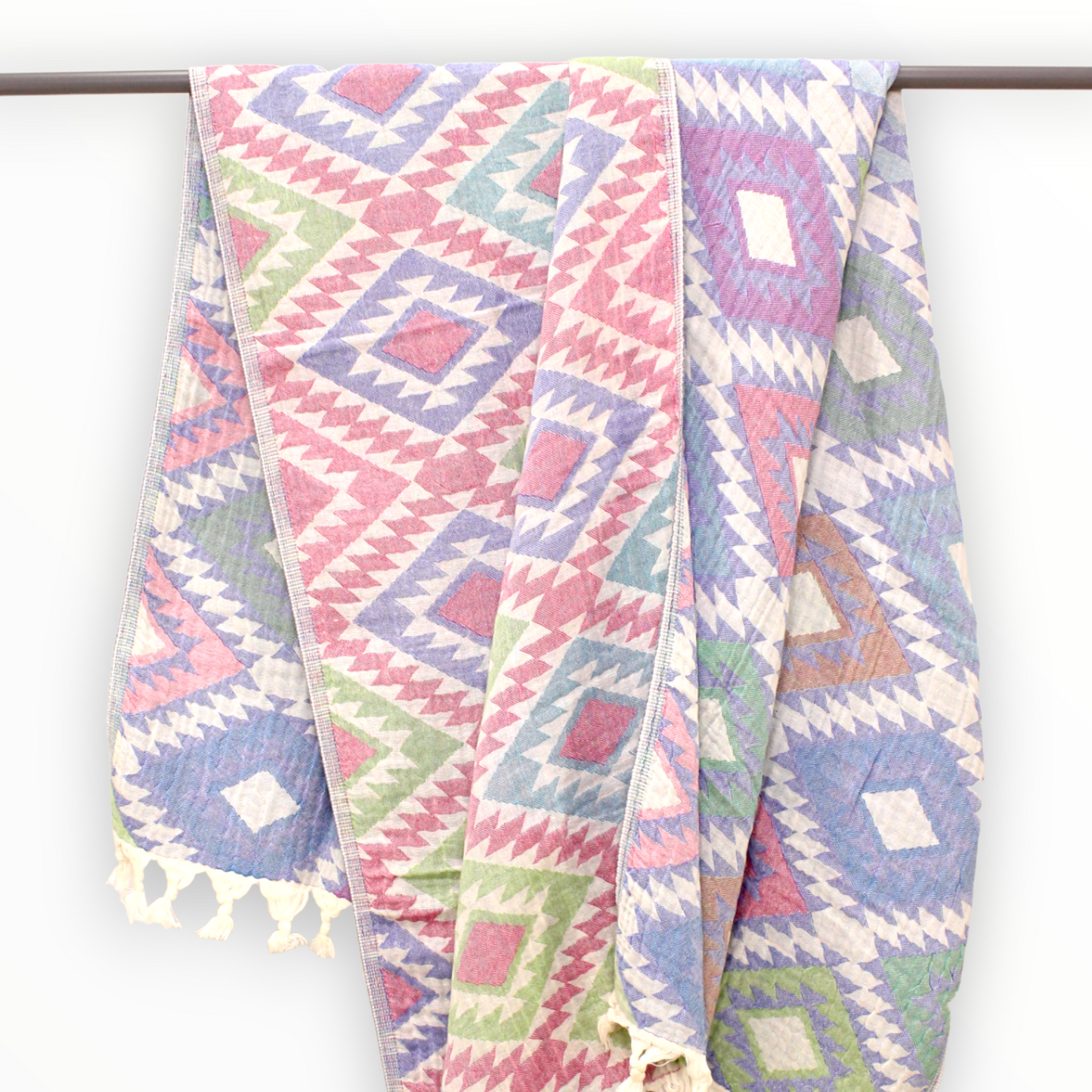 Natural Cotton Hand Woven Turkish Towel Pestemal