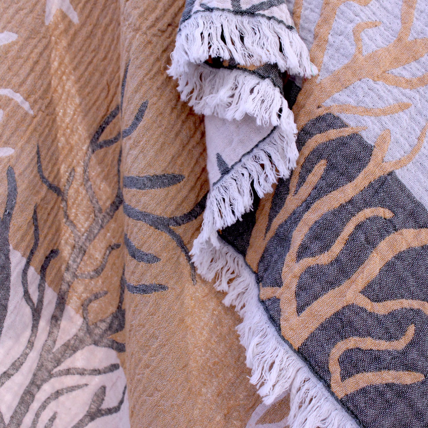 Natural Cotton Hand Woven Turkish Towel Pestemal