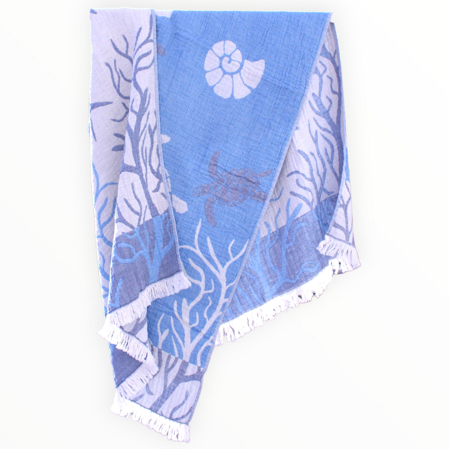 Natural Cotton Hand Woven Turkish Towel Pestemal