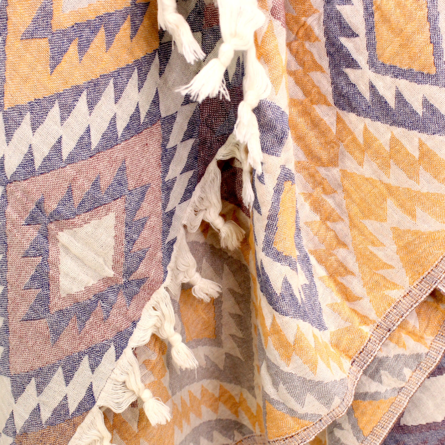 Natural Cotton Hand Woven Turkish Towel Pestemal