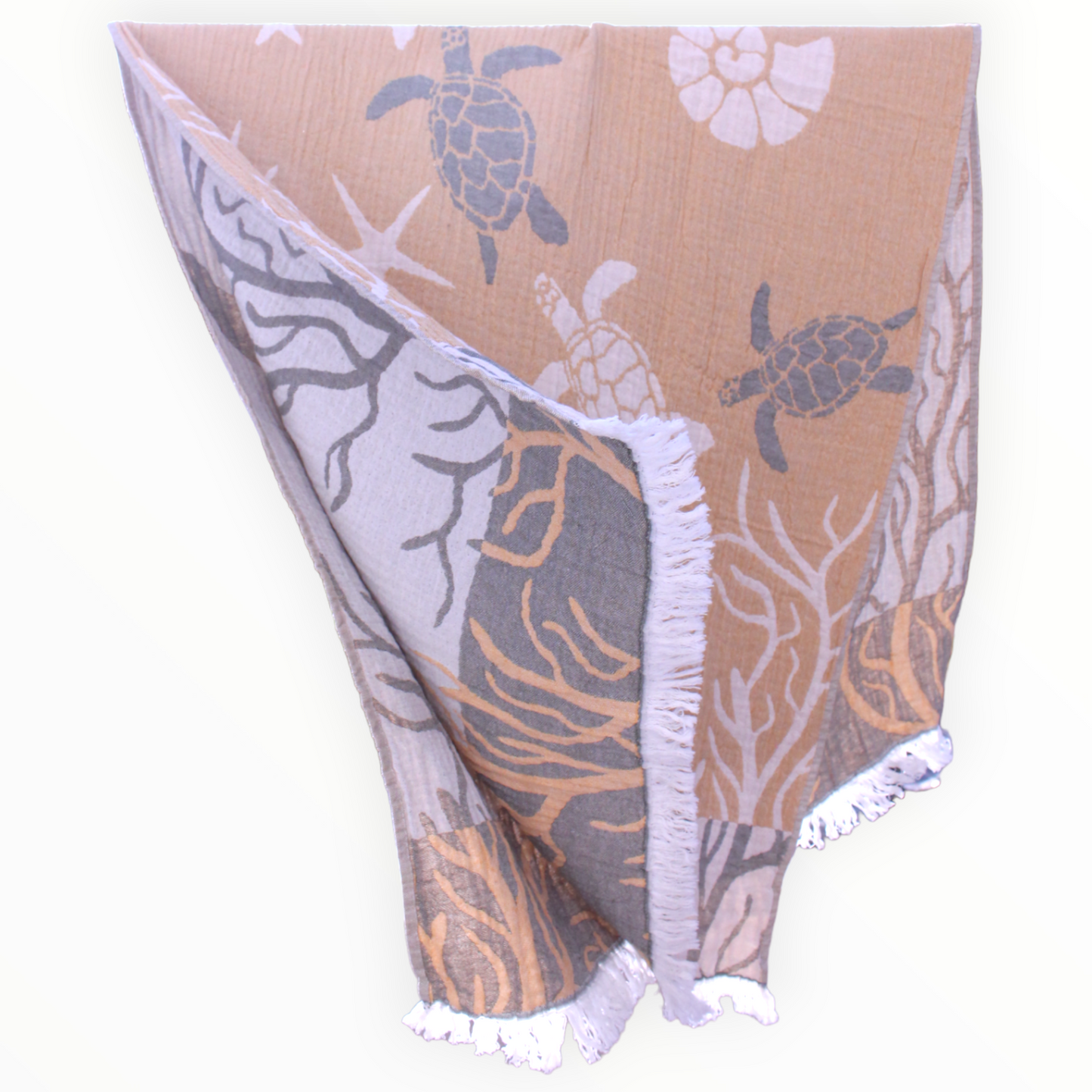 Natural Cotton Hand Woven Turkish Towel Pestemal