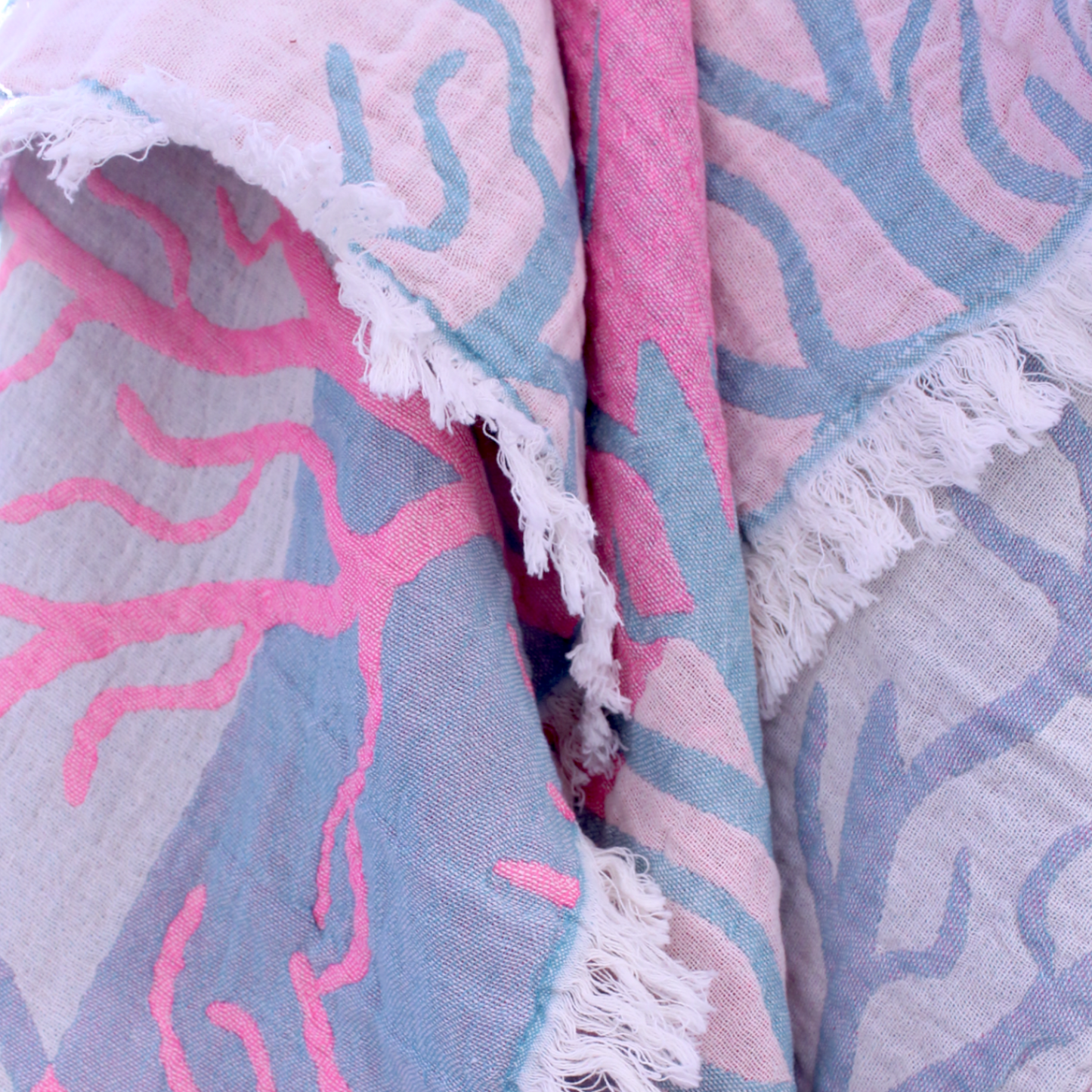 Natural Cotton Hand Woven Turkish Towel Pestemal