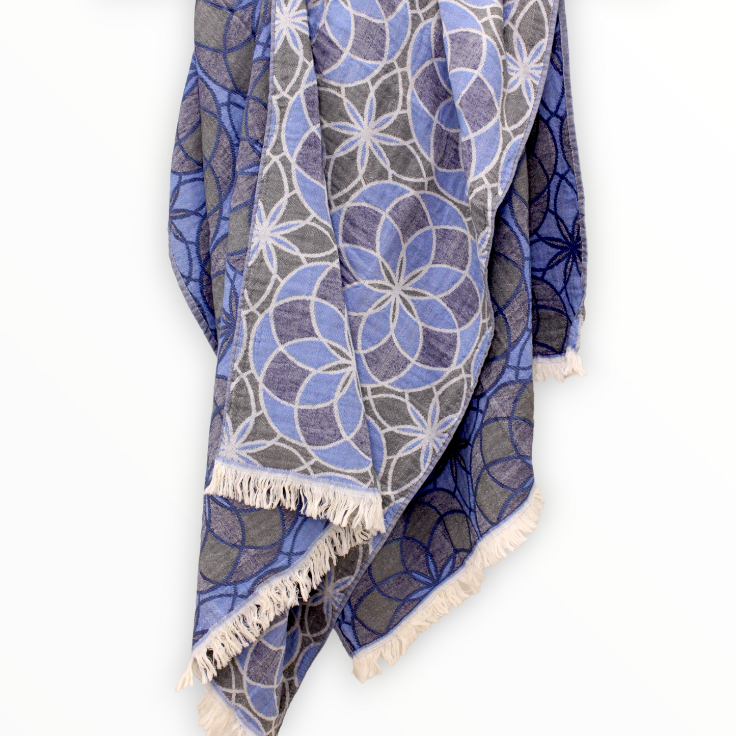Natural Cotton Hand Woven Turkish Towel Pestemal