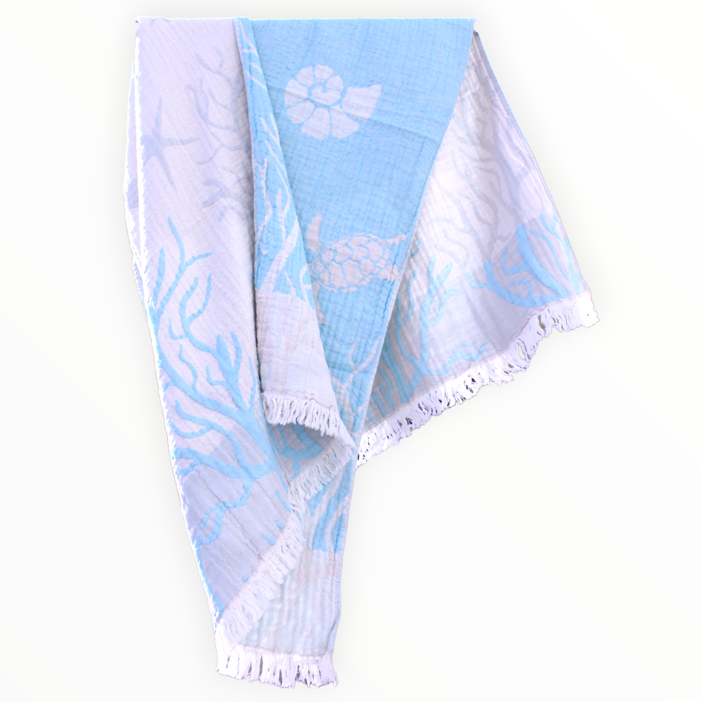 Natural Cotton Hand Woven Turkish Towel Pestemal