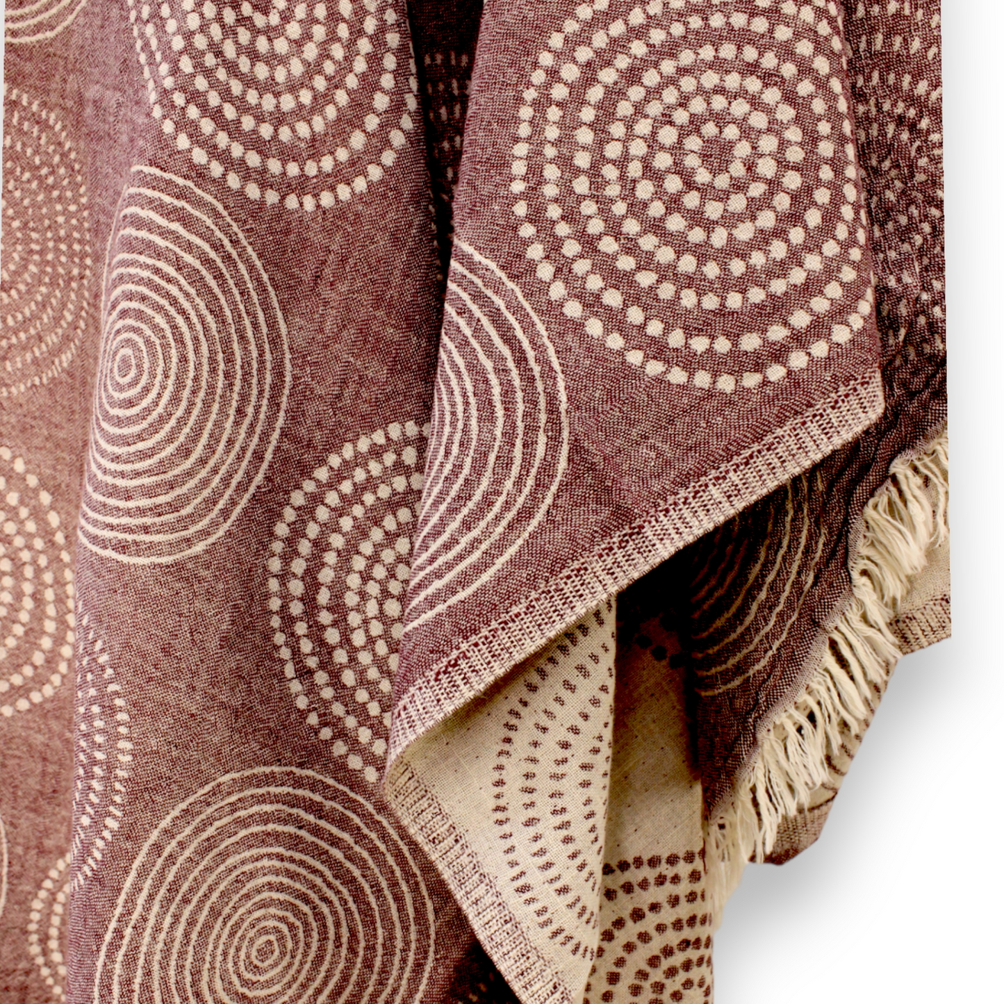 Natural Cotton Mandala Turkish Towel Pestemal