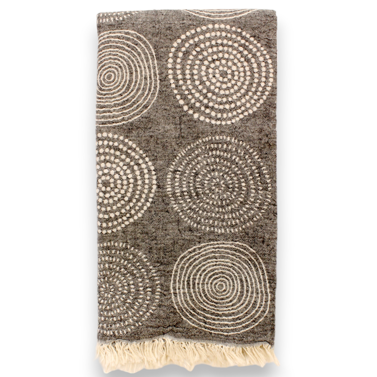 Natural Cotton Mandala Turkish Towel Pestemal