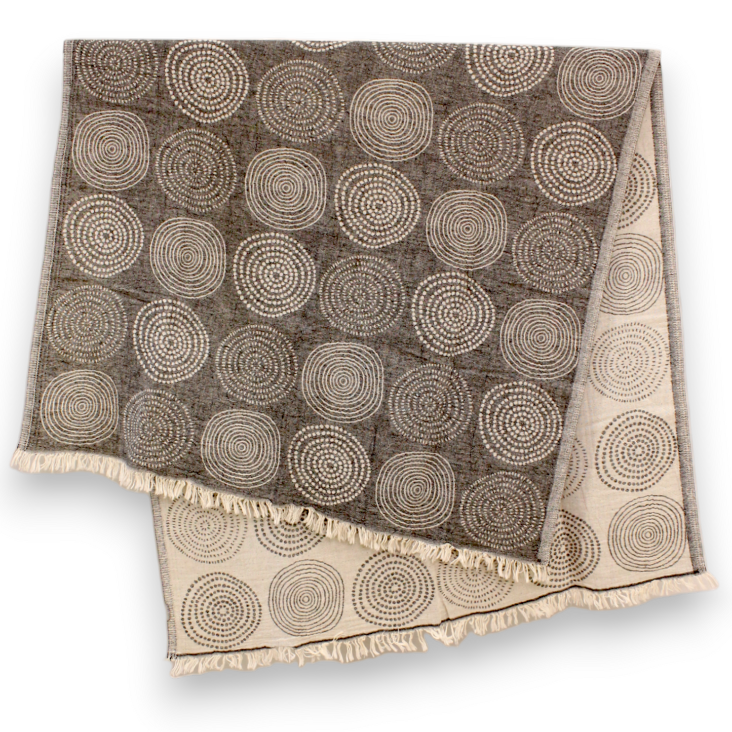 Natural Cotton Mandala Turkish Towel Pestemal