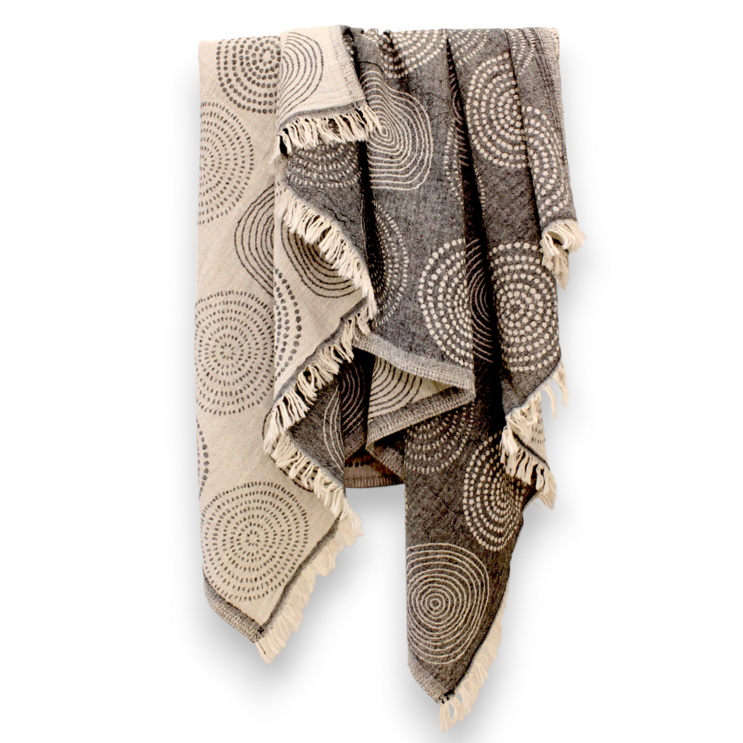 Natural Cotton Mandala Turkish Towel Pestemal