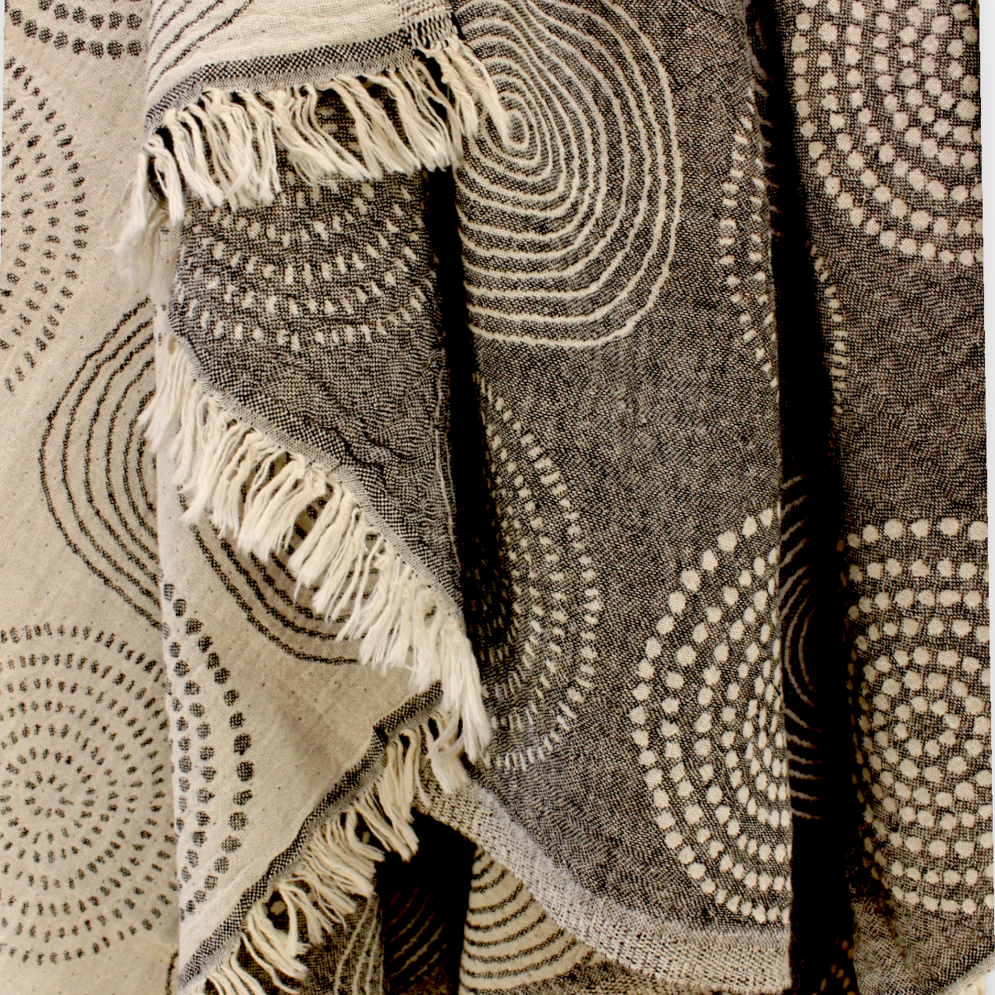 Natural Cotton Mandala Turkish Towel Pestemal