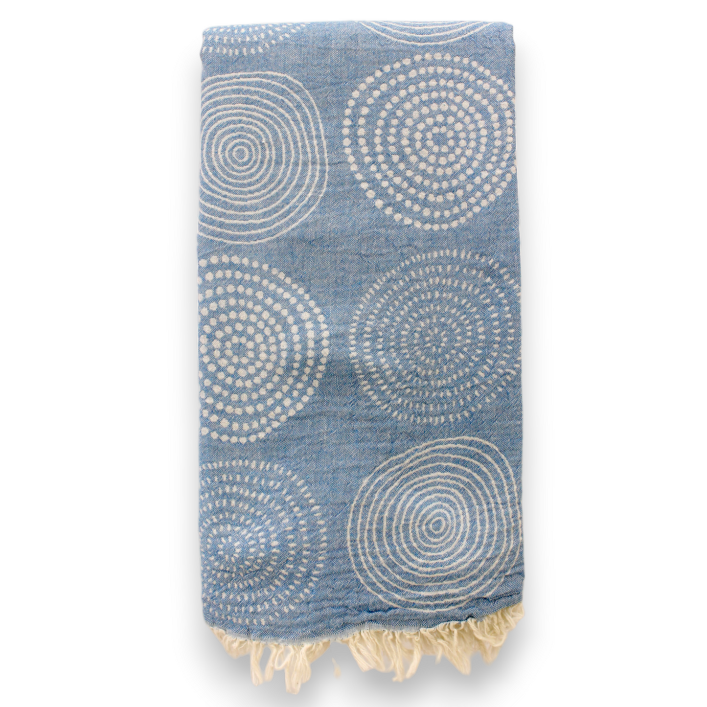 Natural Cotton Mandala Turkish Towel Pestemal
