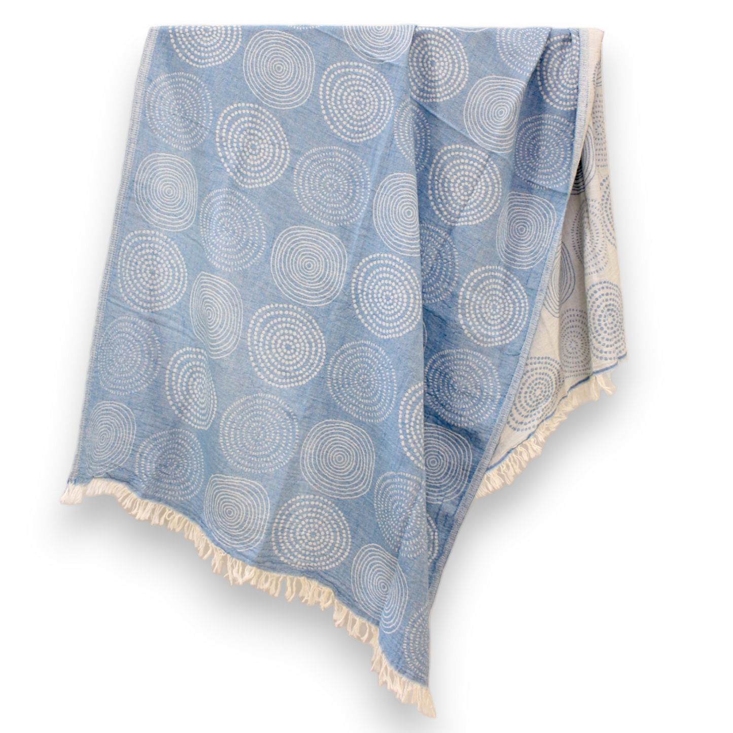 Natural Cotton Mandala Turkish Towel Pestemal