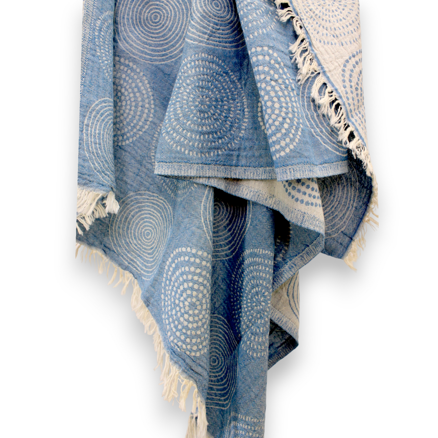 Natural Cotton Mandala Turkish Towel Pestemal