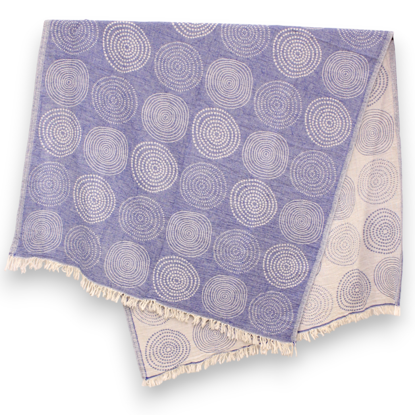 Natural Cotton Mandala Turkish Towel Pestemal
