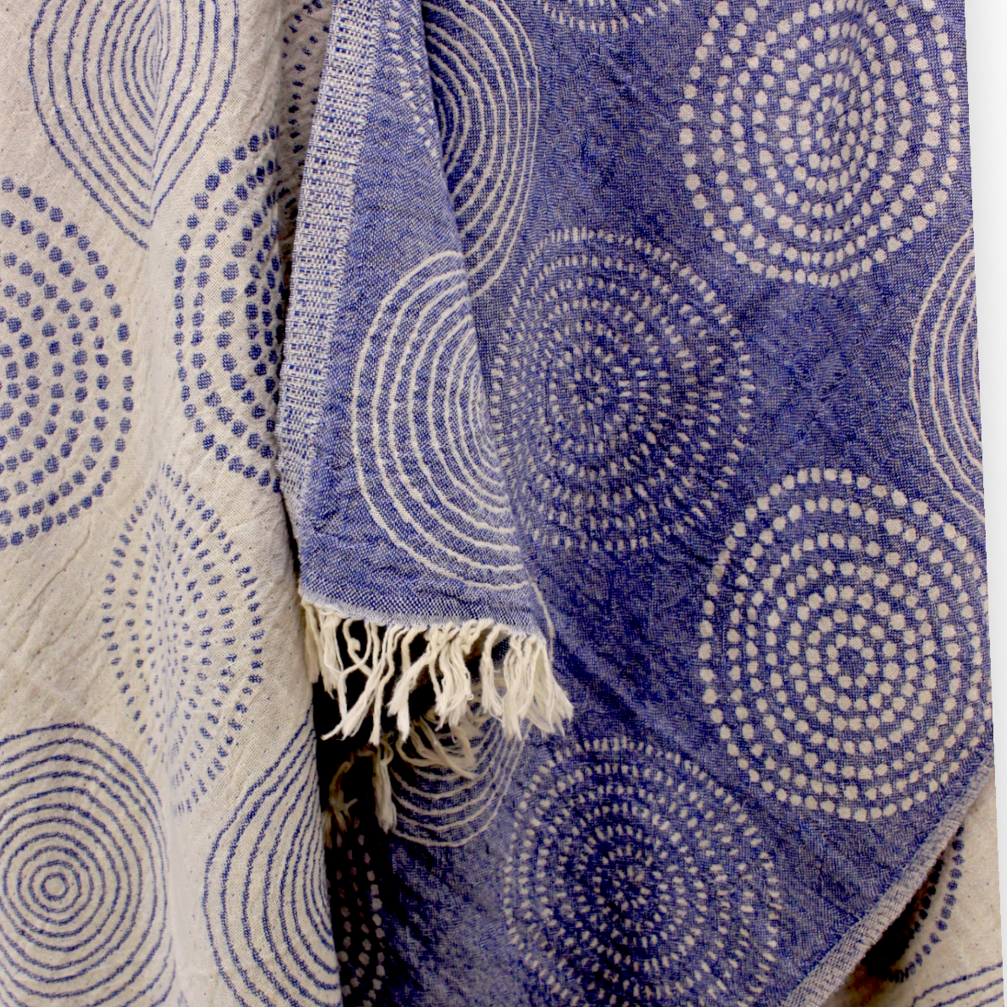 Natural Cotton Mandala Turkish Towel Pestemal