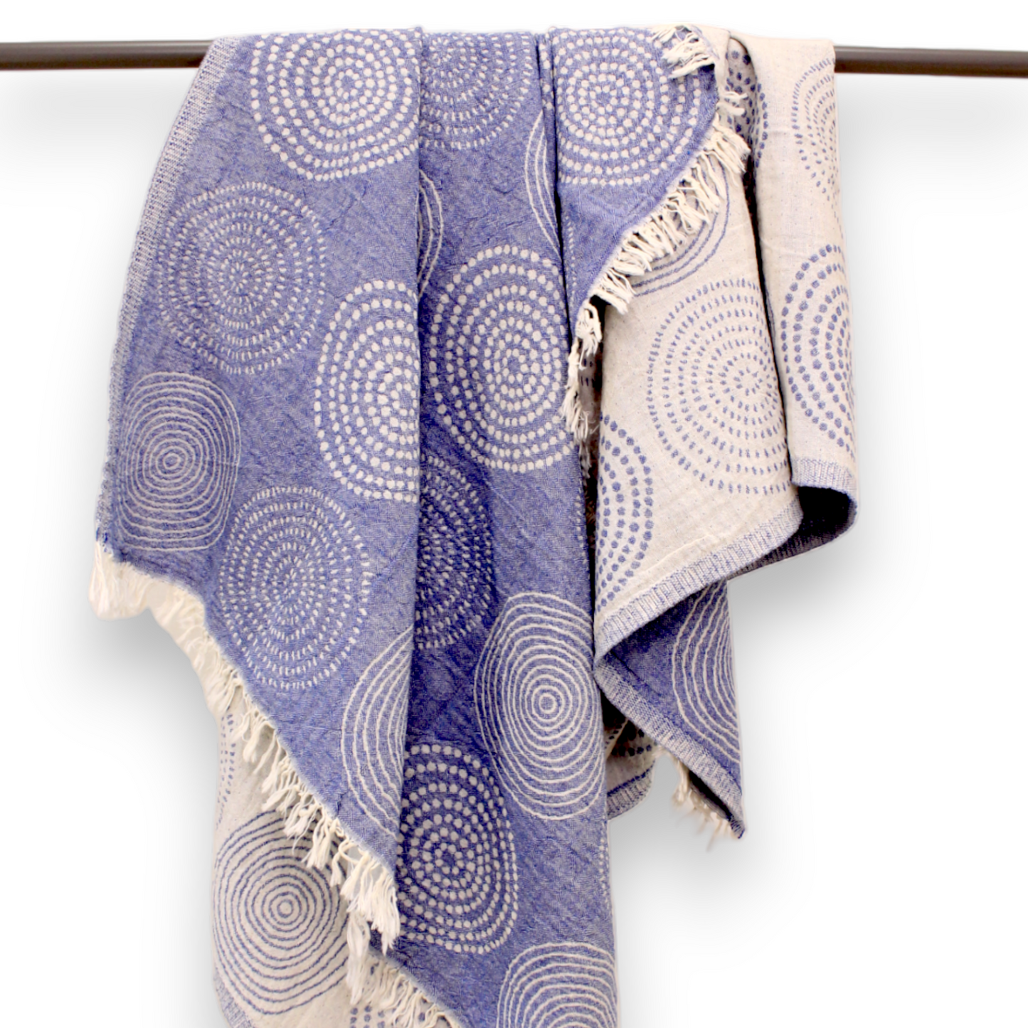 Natural Cotton Mandala Turkish Towel Pestemal