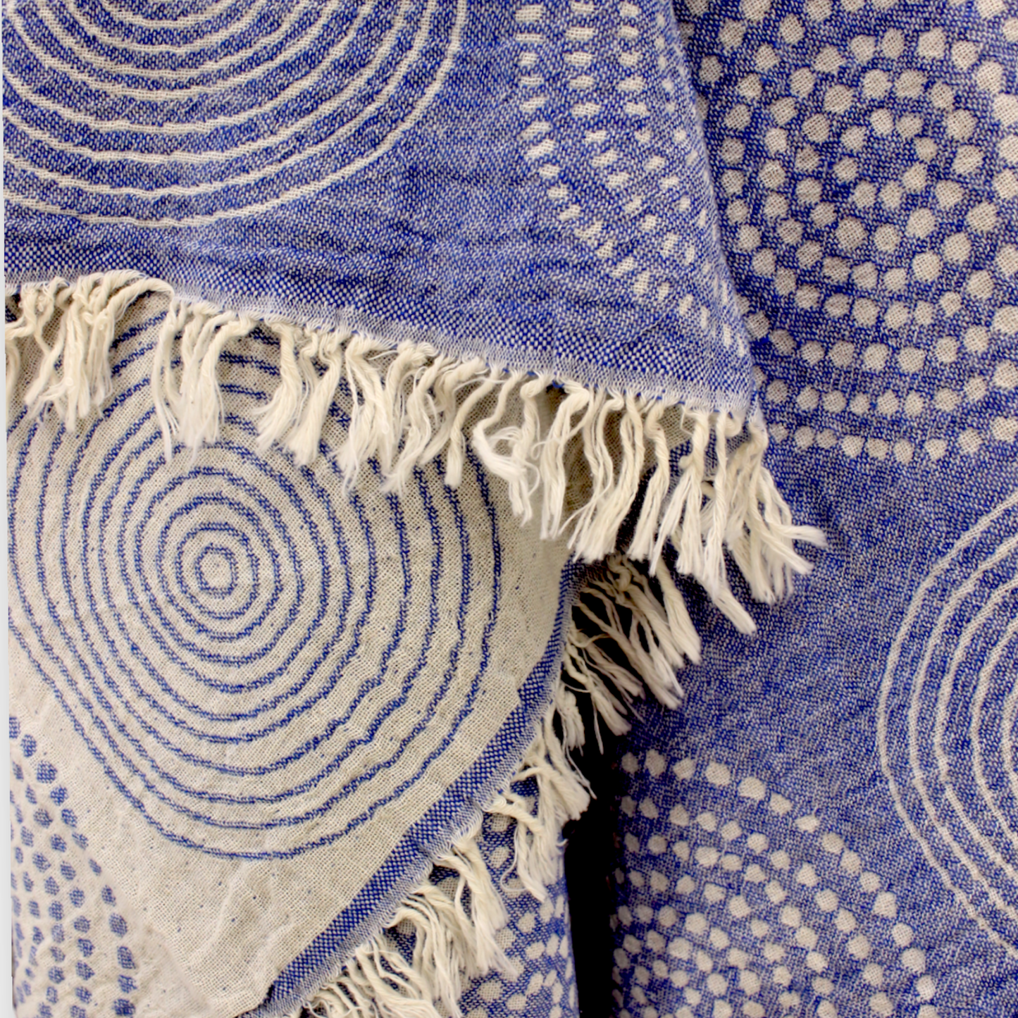 Natural Cotton Mandala Turkish Towel Pestemal