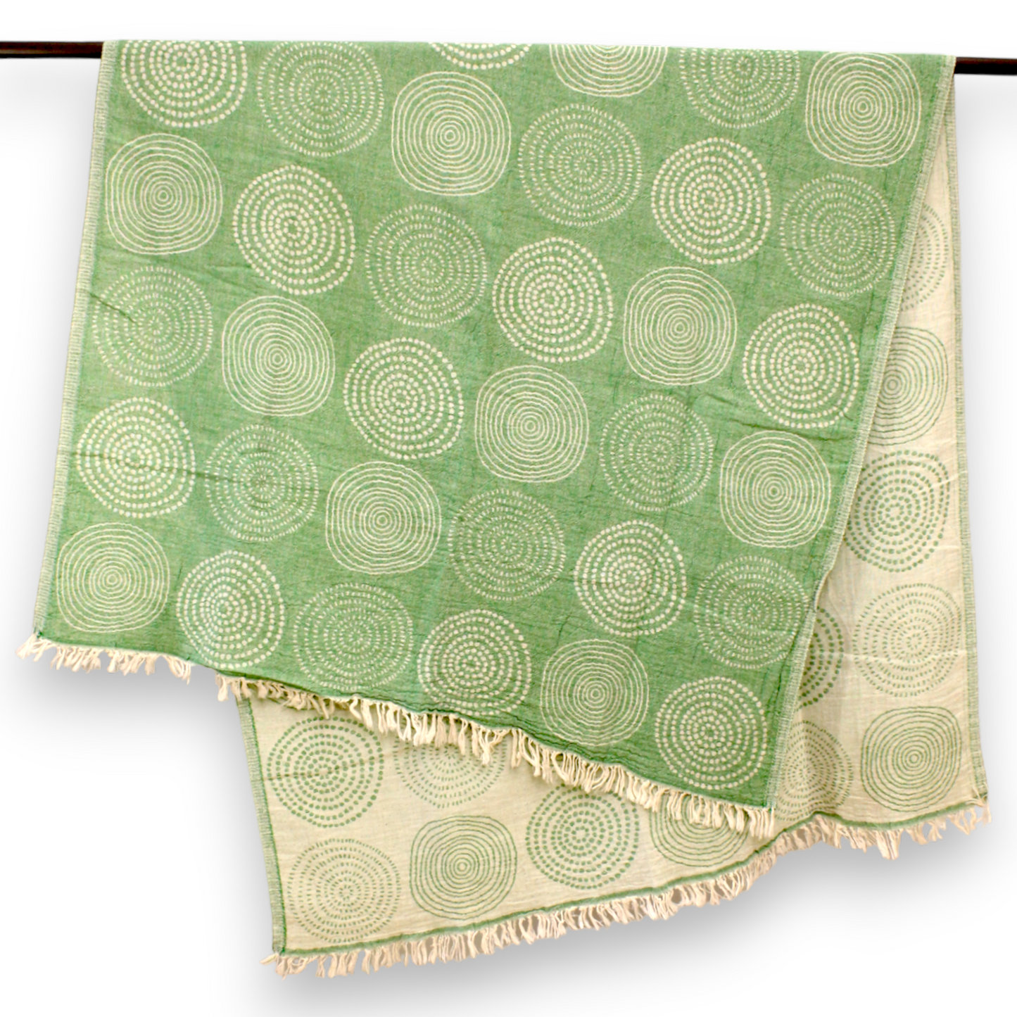Natural Cotton Mandala Turkish Towel Pestemal