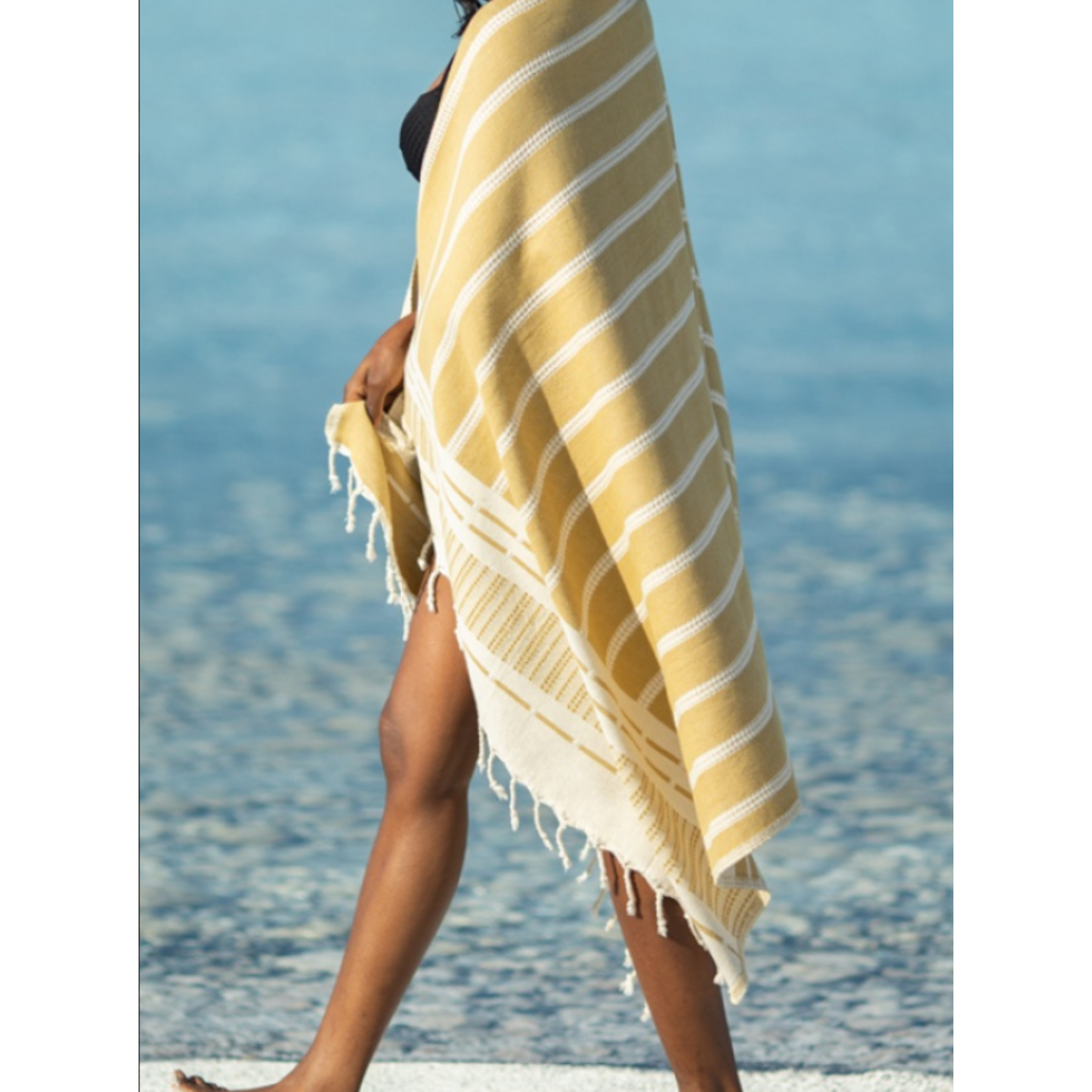 Natural Cotton Turkish Towel Pestemal