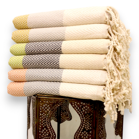 Natural Cotton Turkish Towel Pestemal