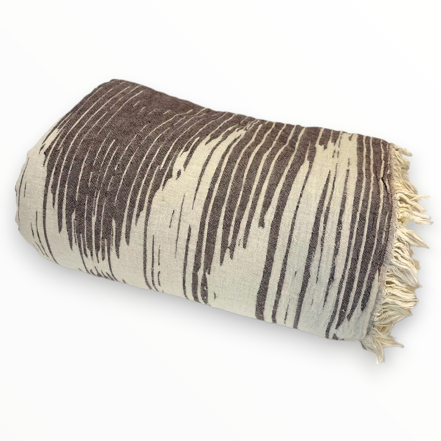 Natural Cotton Wellsoft Double Side Blanket Throw