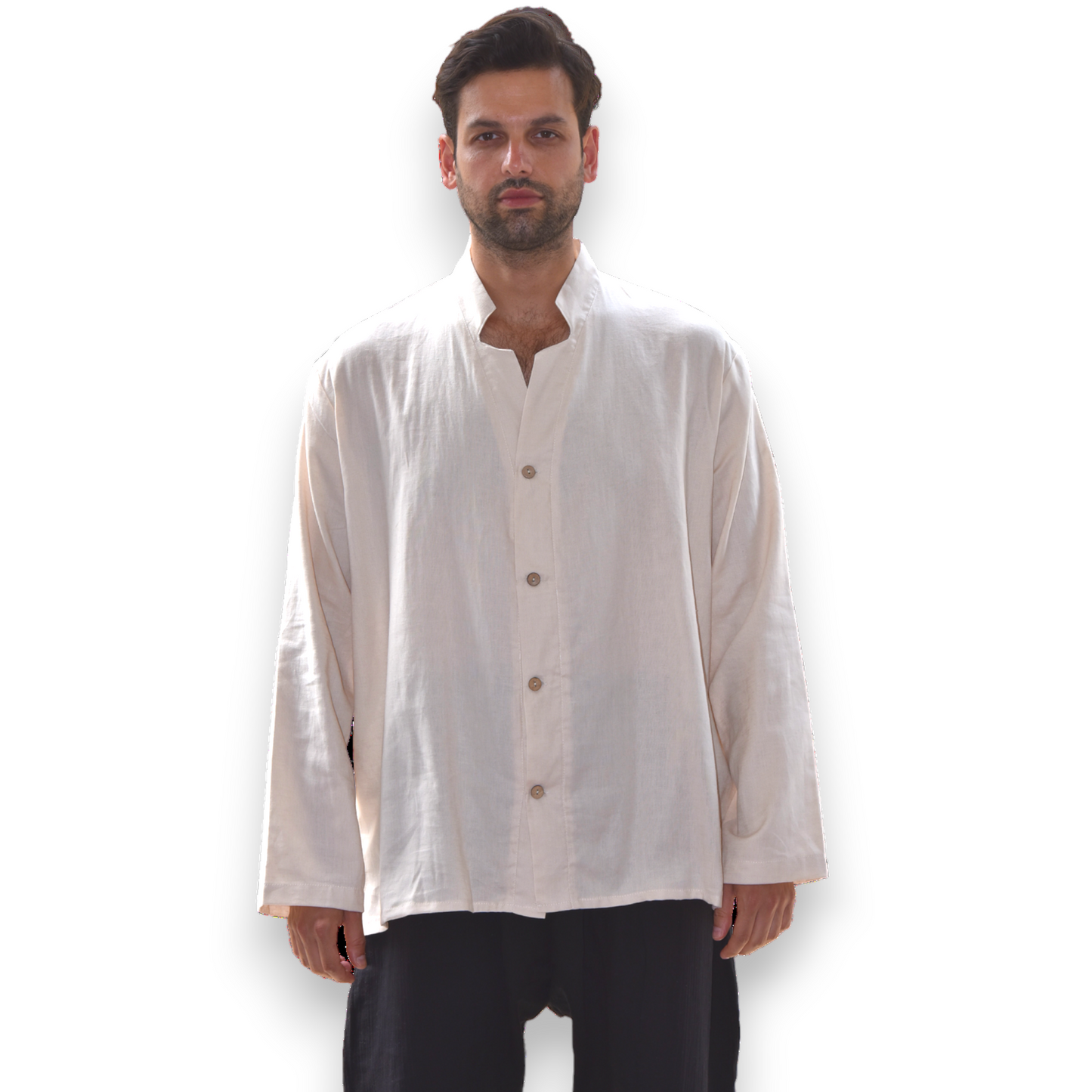 Natural Turkish Cotton Hand Made Men Shirt