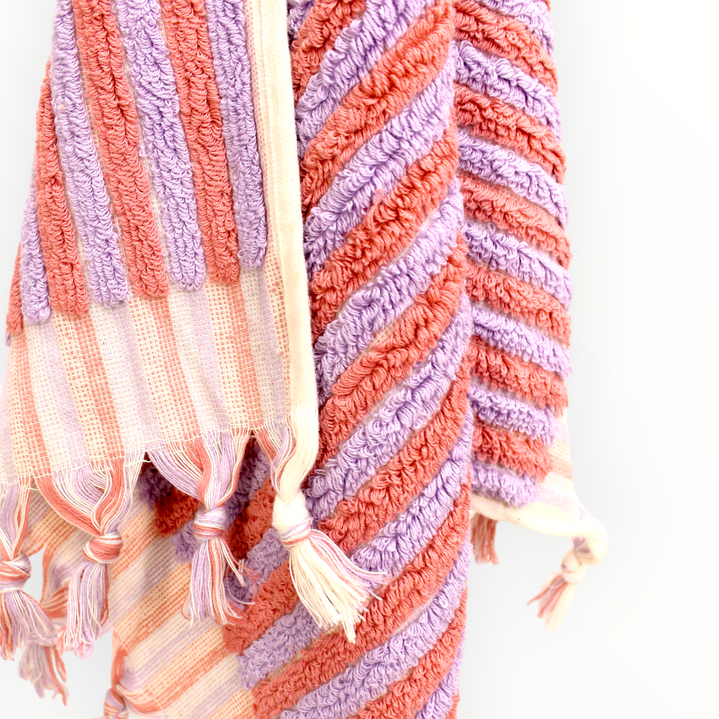 Natural Turkish Cotton Terry Hand Towels