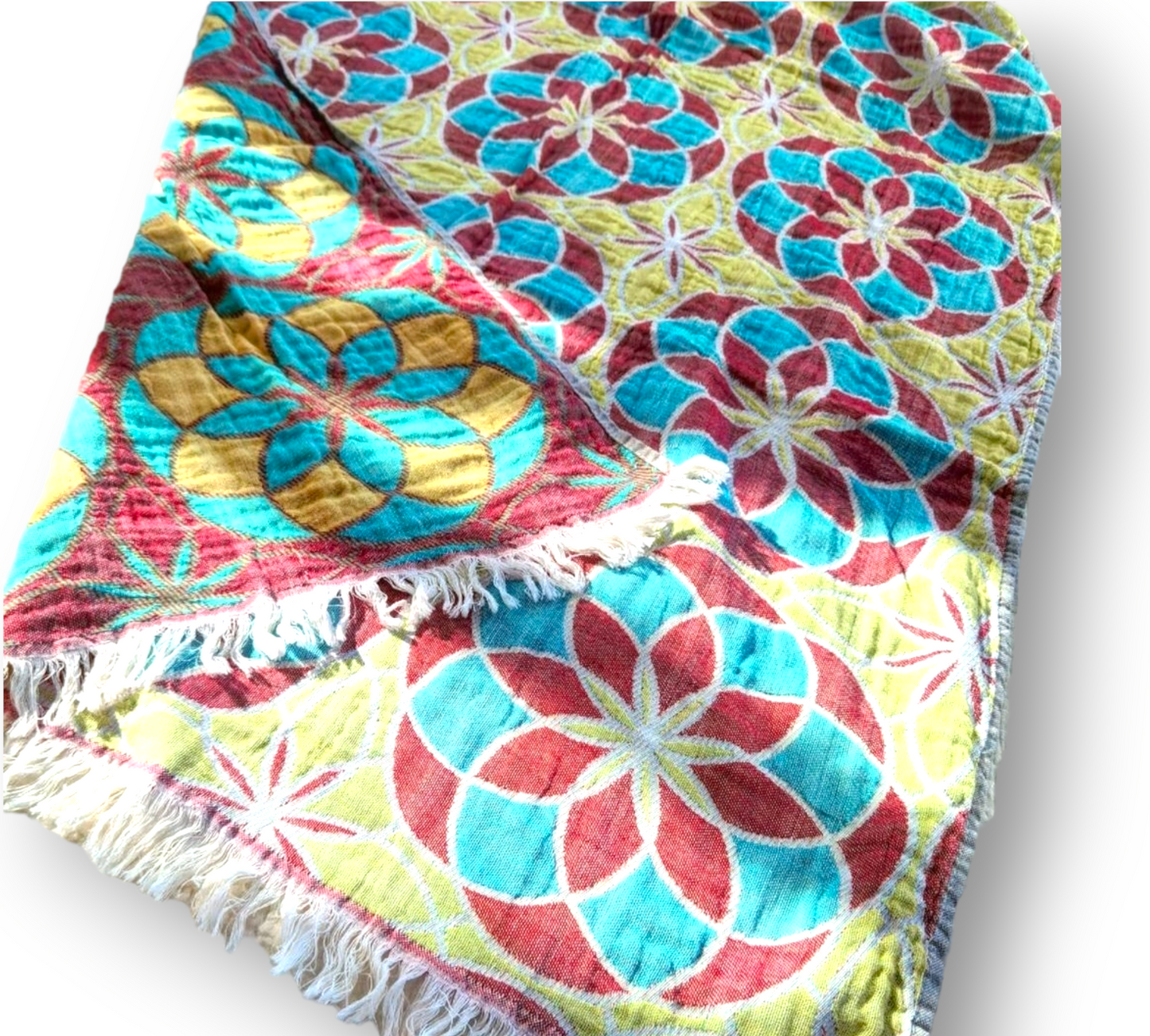 Natural Cotton Hand Woven Turkish Towel Pestemal