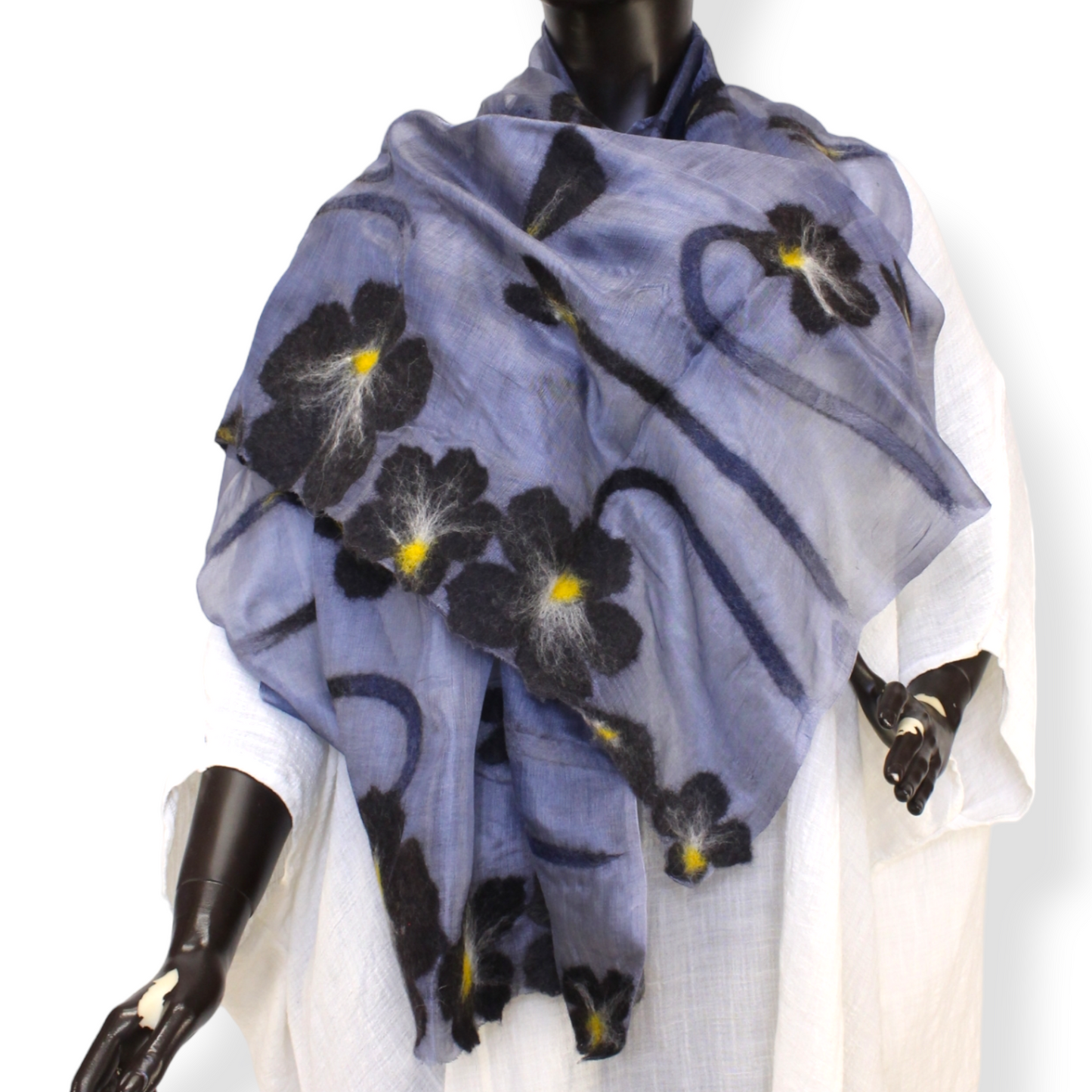Hand Made Felt Scarf