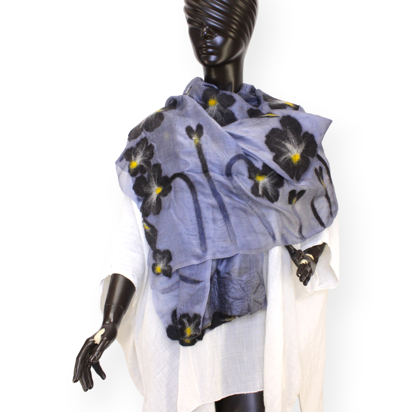 Hand Made Felt Scarf