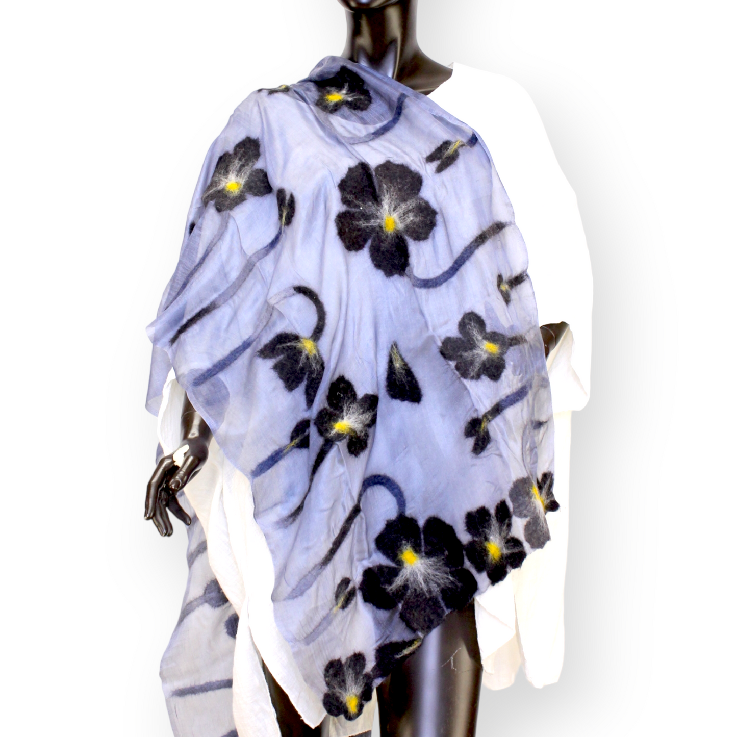 Hand Made Felt Scarf